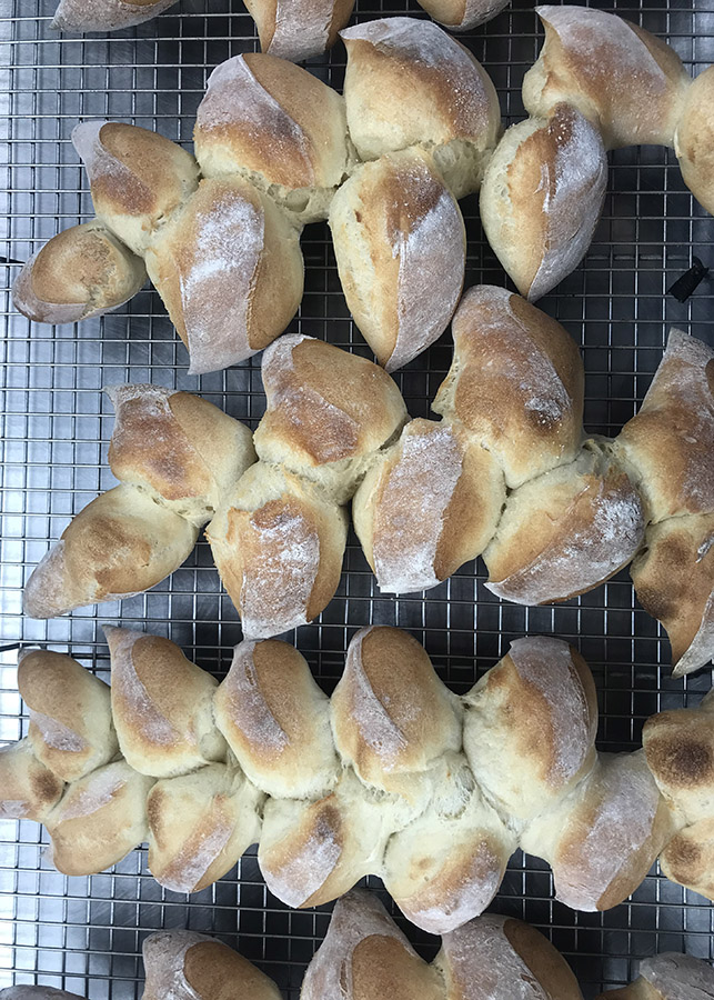 Freshly baked breads